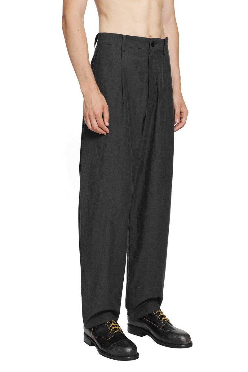 UNDERCOVER Cotton Linen Ramie Pants man