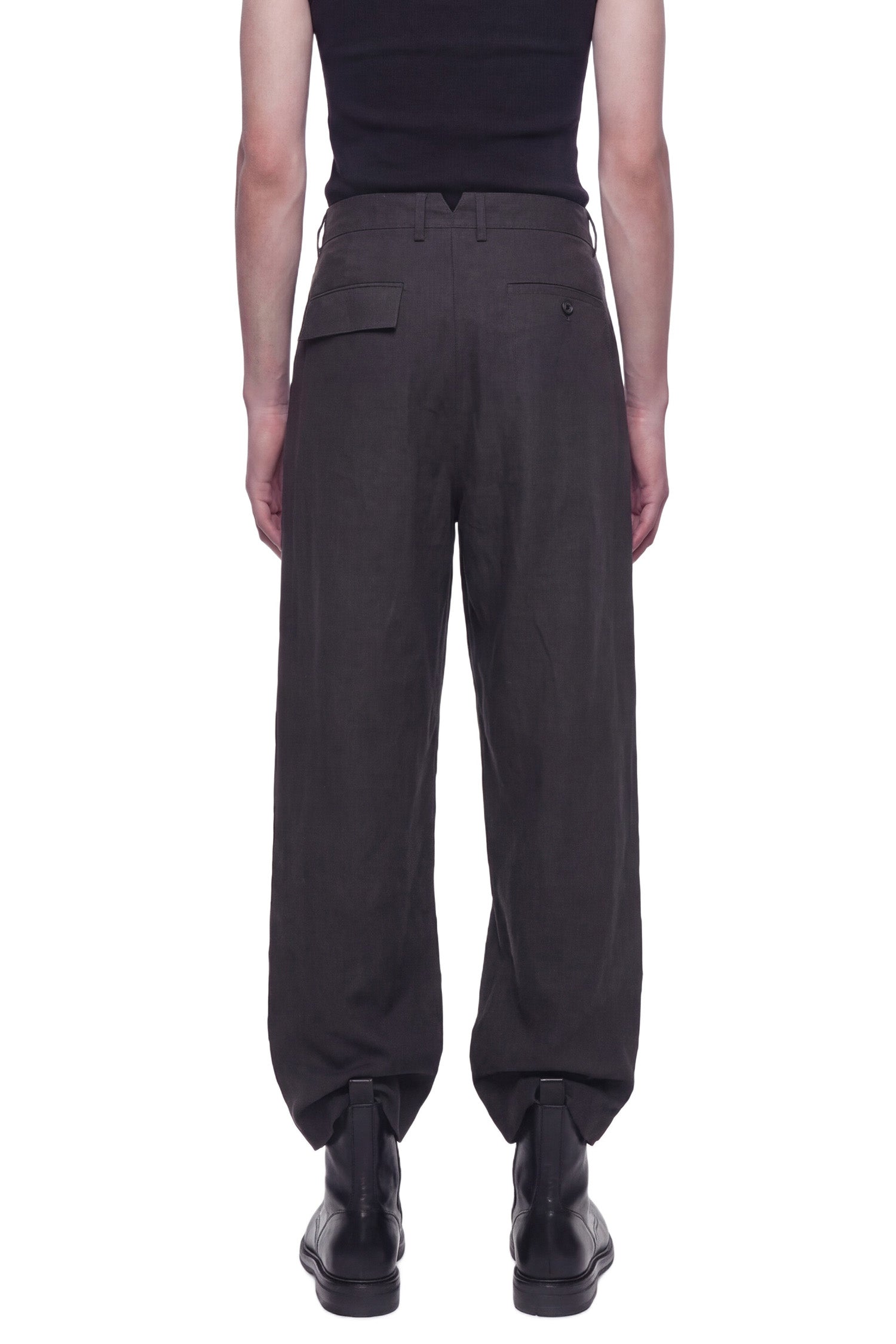 Cotton Blend Trousers