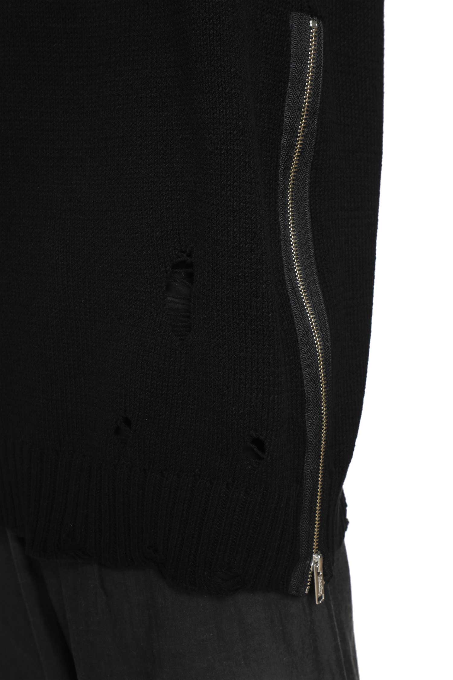 UNDERCOVER Distressed Knitted Vest man