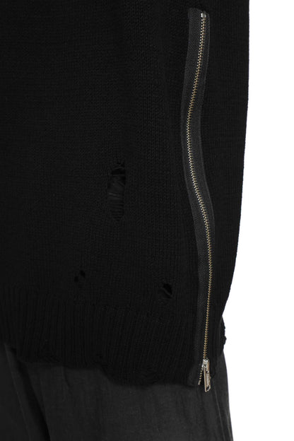 Distressed Knitted Vest