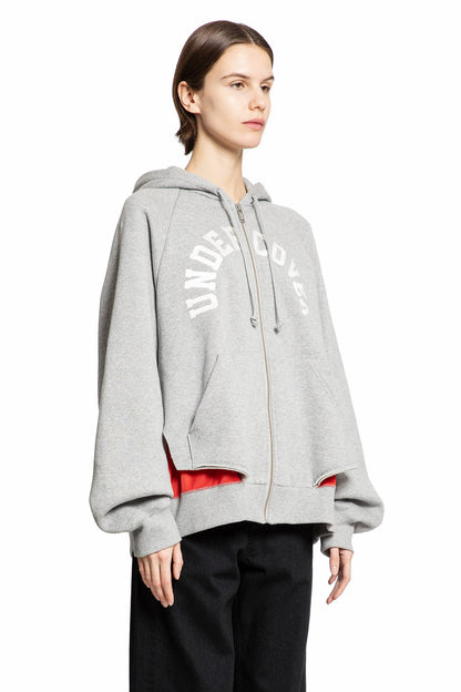 UNDERCOVER WOMAN GREY SWEATSHIRTS