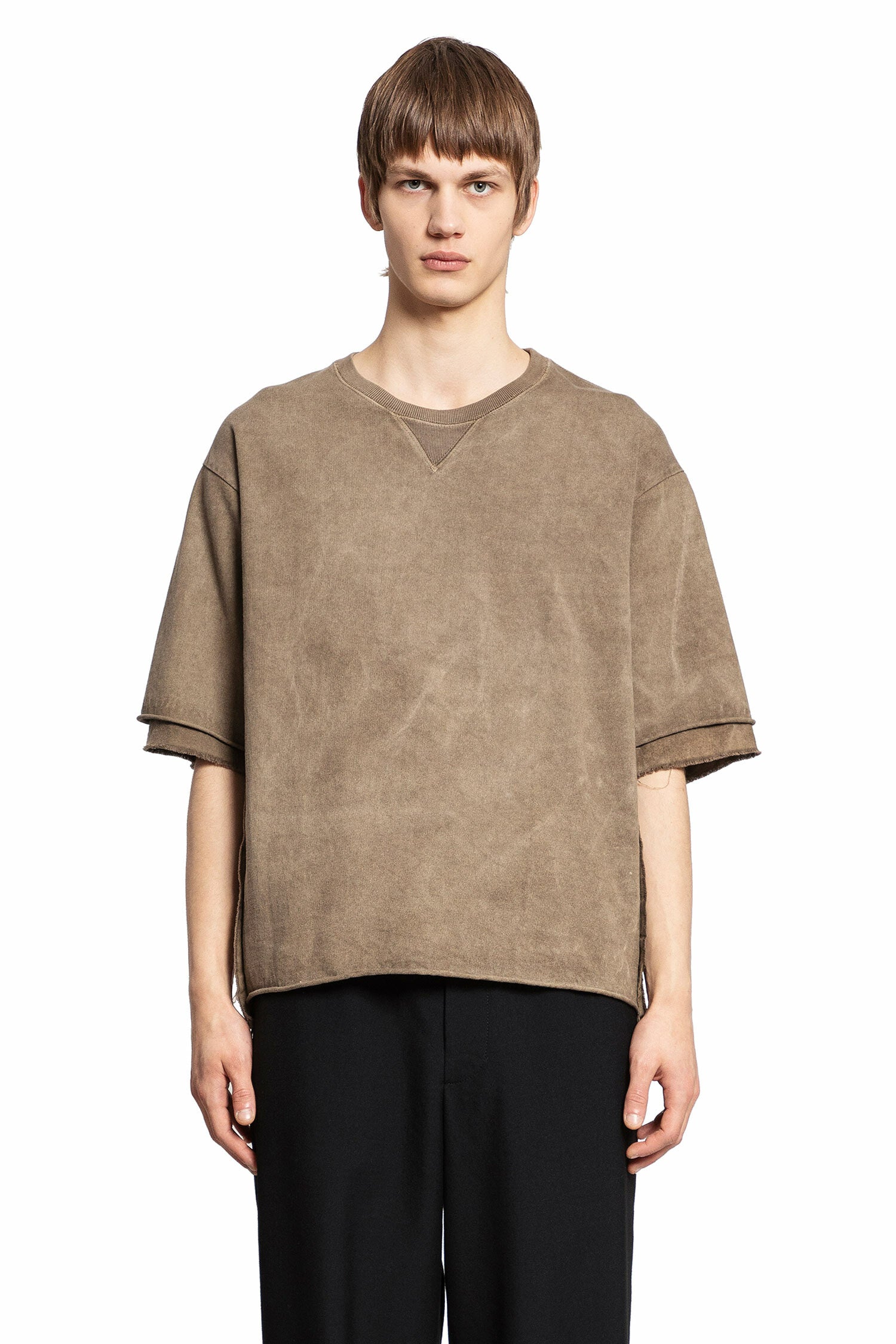 UNDERCOVER MAN BEIGE T-SHIRTS & TANK TOPS