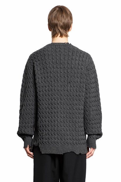 UNDERCOVER MAN GREY KNITWEAR