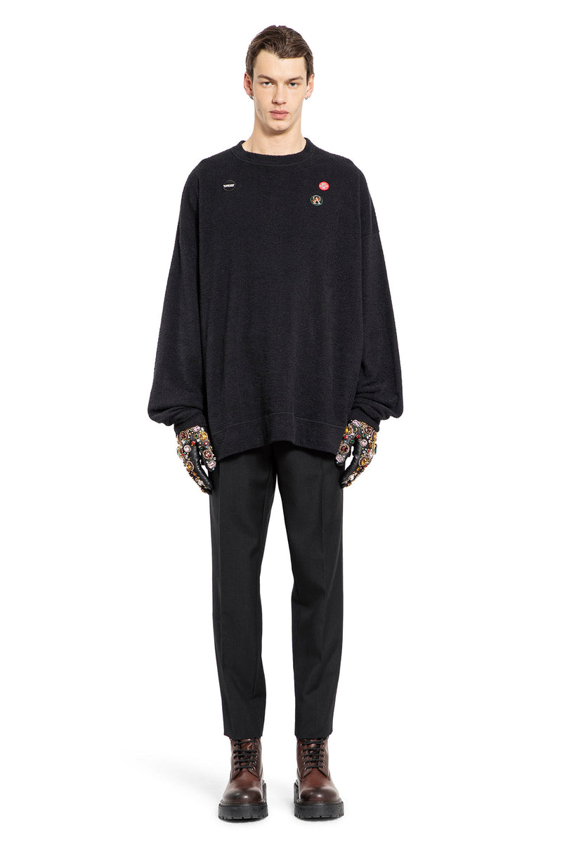 Embellished Sweatshirt in Fleece