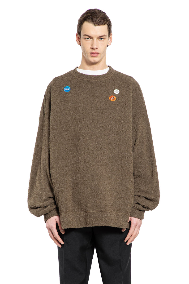 Embellished Sweatshirt in Fleece