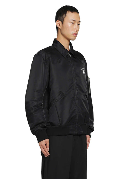 Glossy Nylon Ghost Boy Blouson