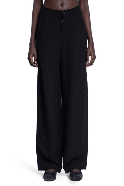 UMA WANG WOMAN BLACK TROUSERS