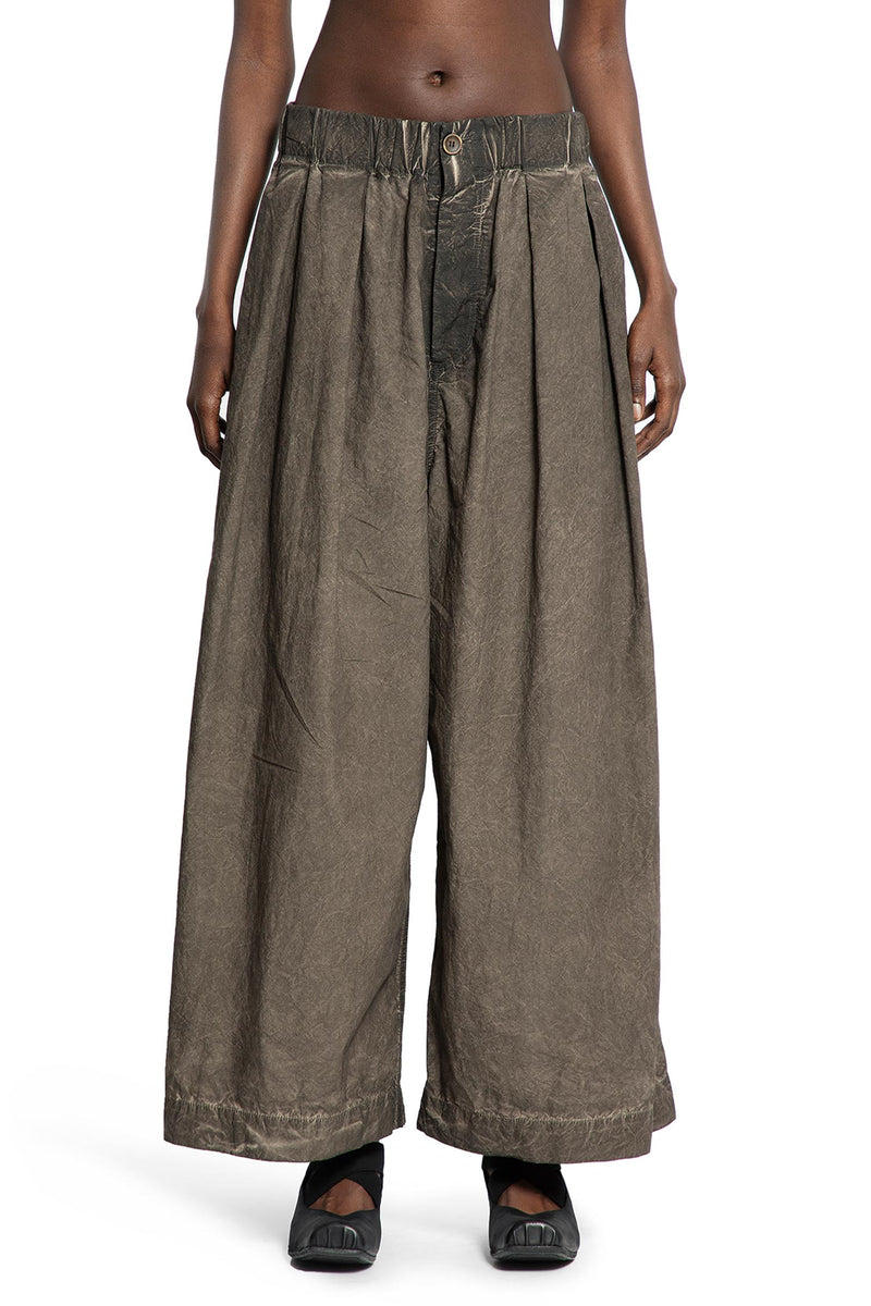 Poetic Pleated Cotton Trousers