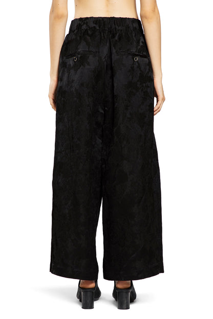 UMA WANG WOMAN BLACK TROUSERS