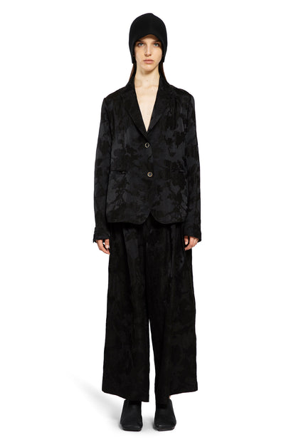 UMA WANG WOMAN BLACK TROUSERS