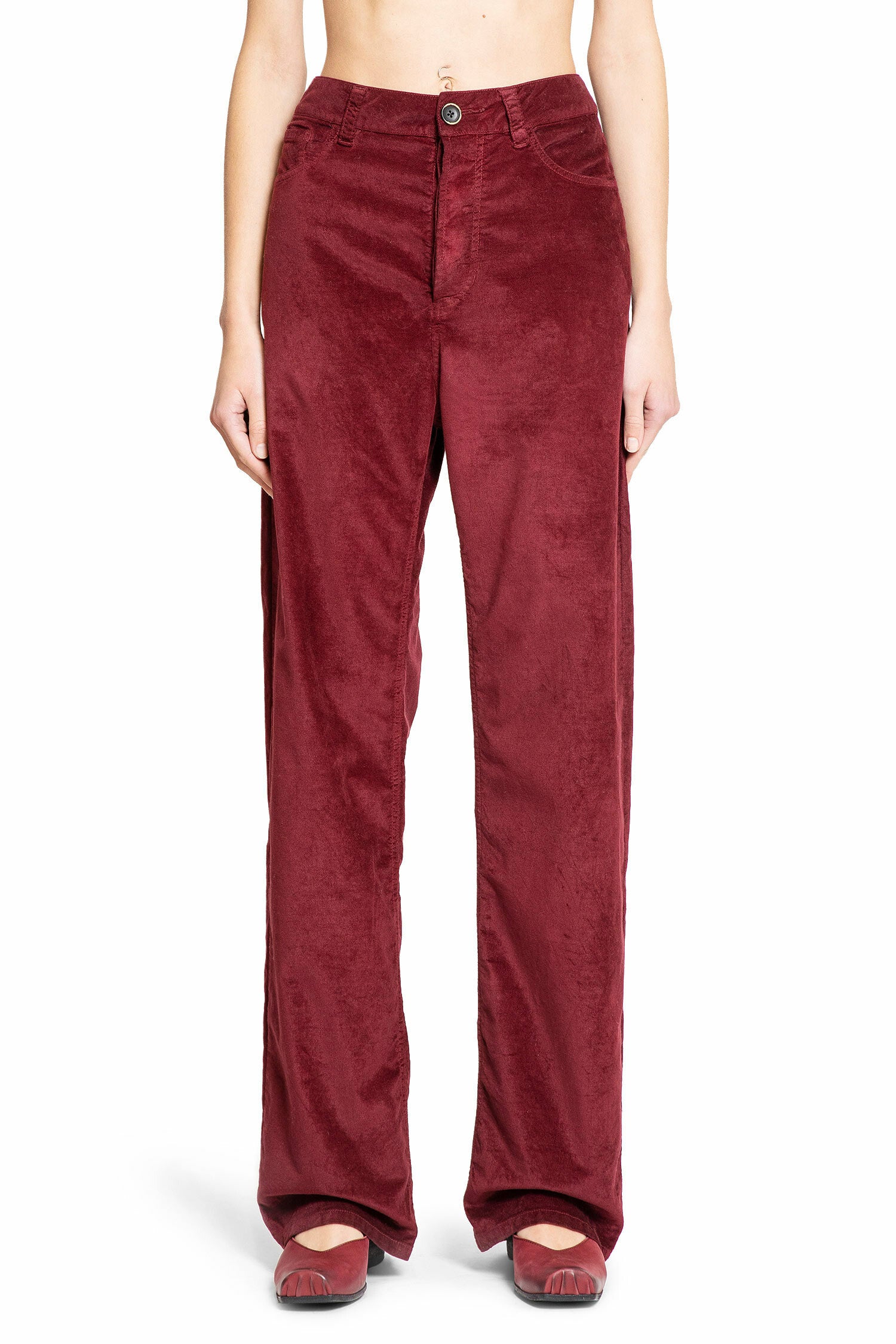 UMA WANG WOMAN RED TROUSERS