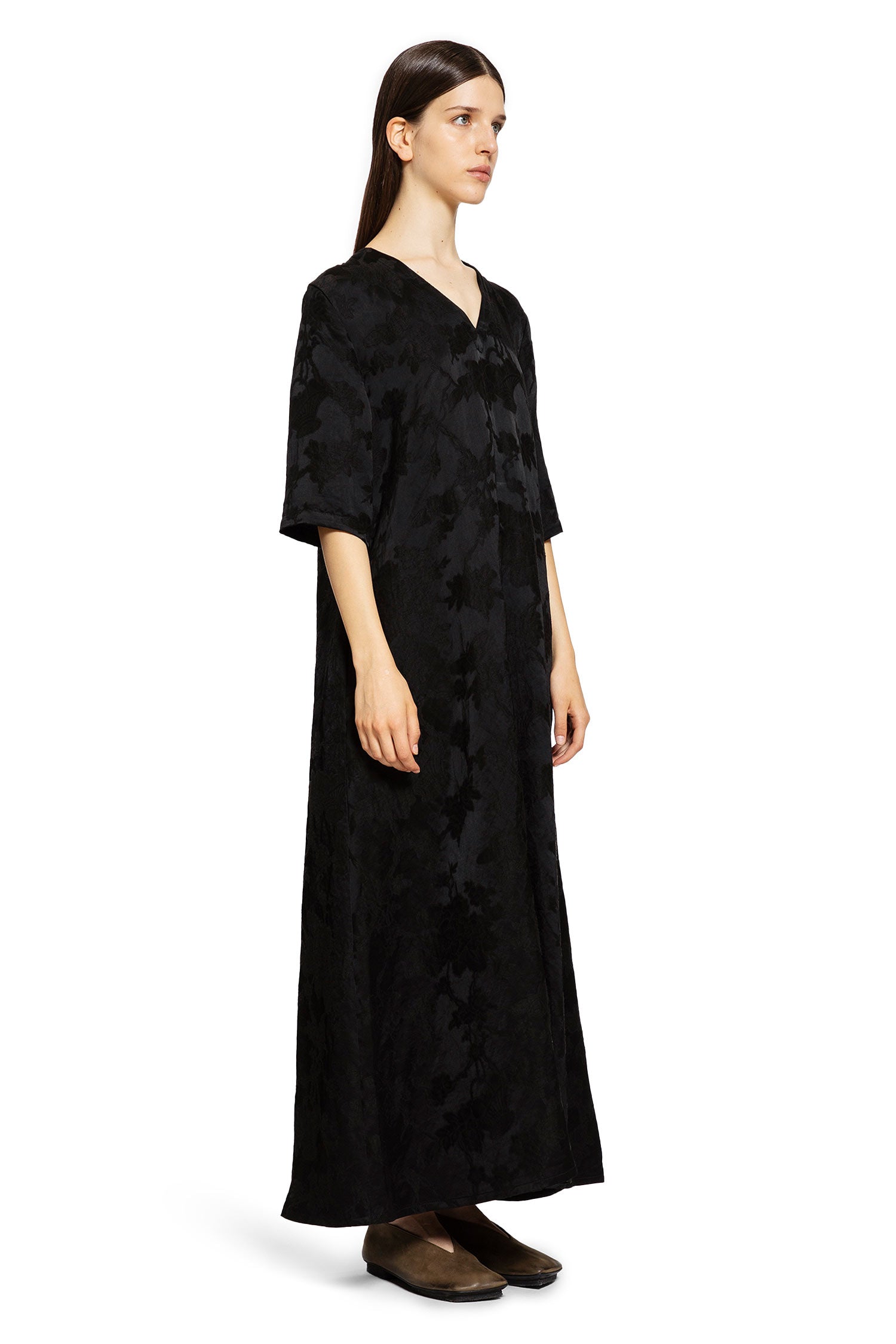 UMA WANG WOMAN BLACK DRESSES