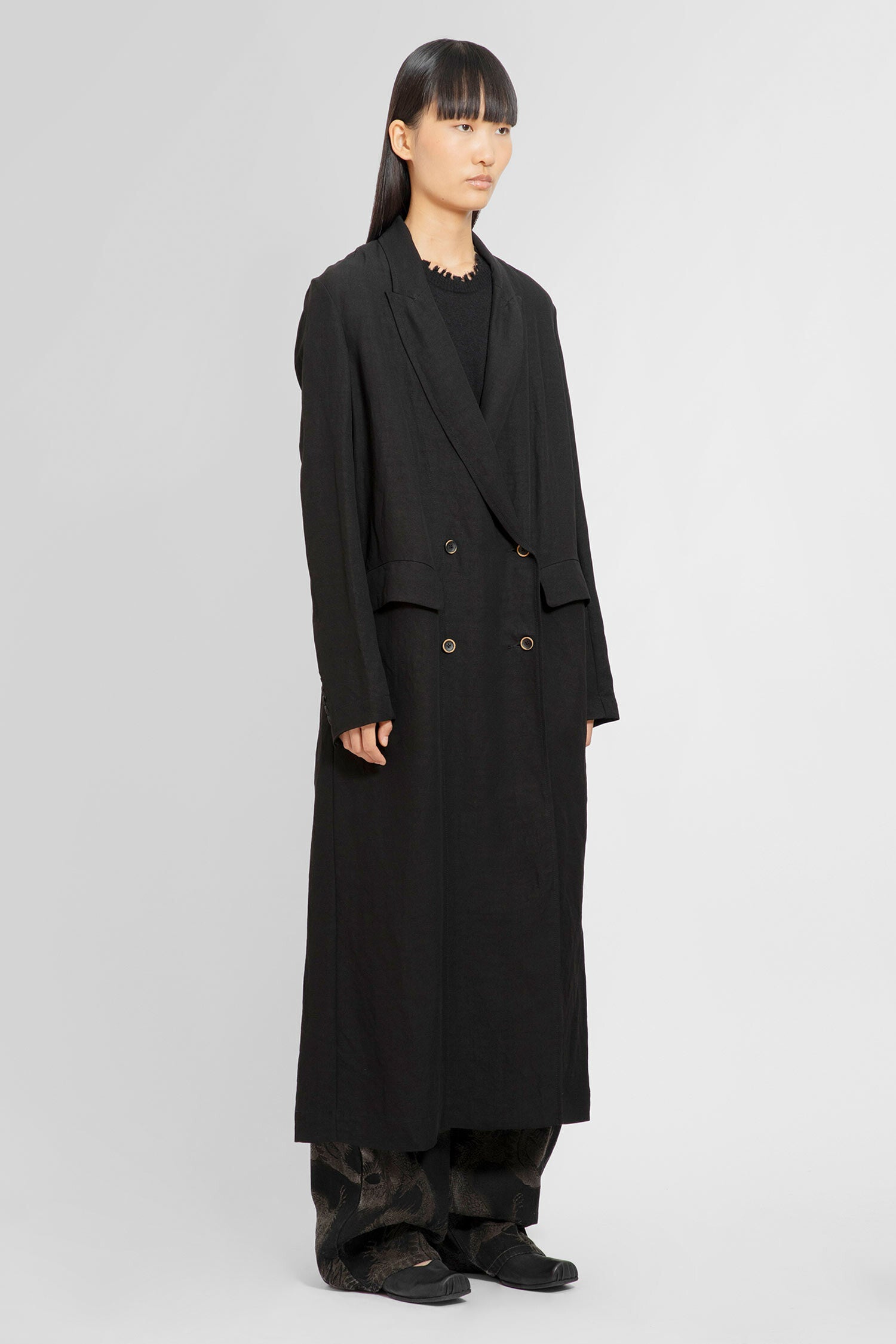 UMA WANG WOMAN BLACK COATS