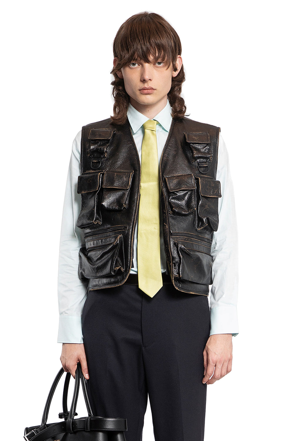 PRADA MAN BLACK VESTS