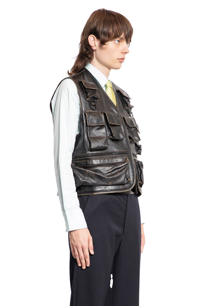 PRADA MAN BLACK VESTS