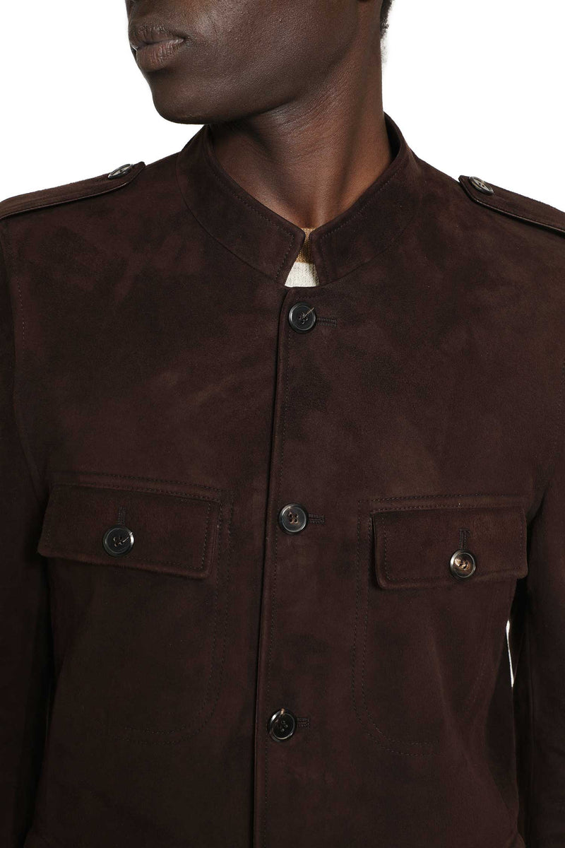 PRADA Suede Jacket man