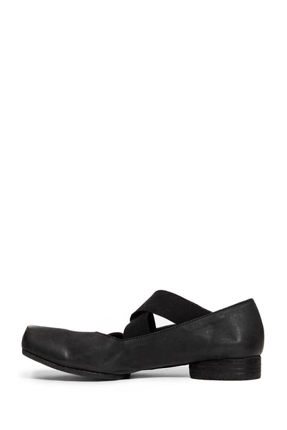 UMA WANG WOMAN BLACK FLATS