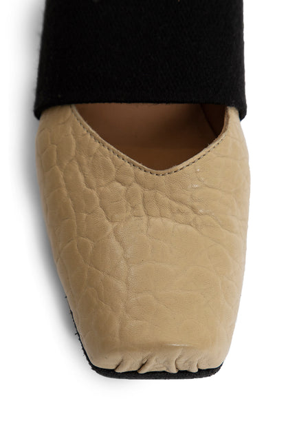 Ballet Flats in Leather