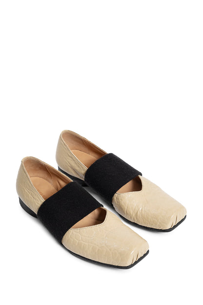 Ballet Flats in Leather