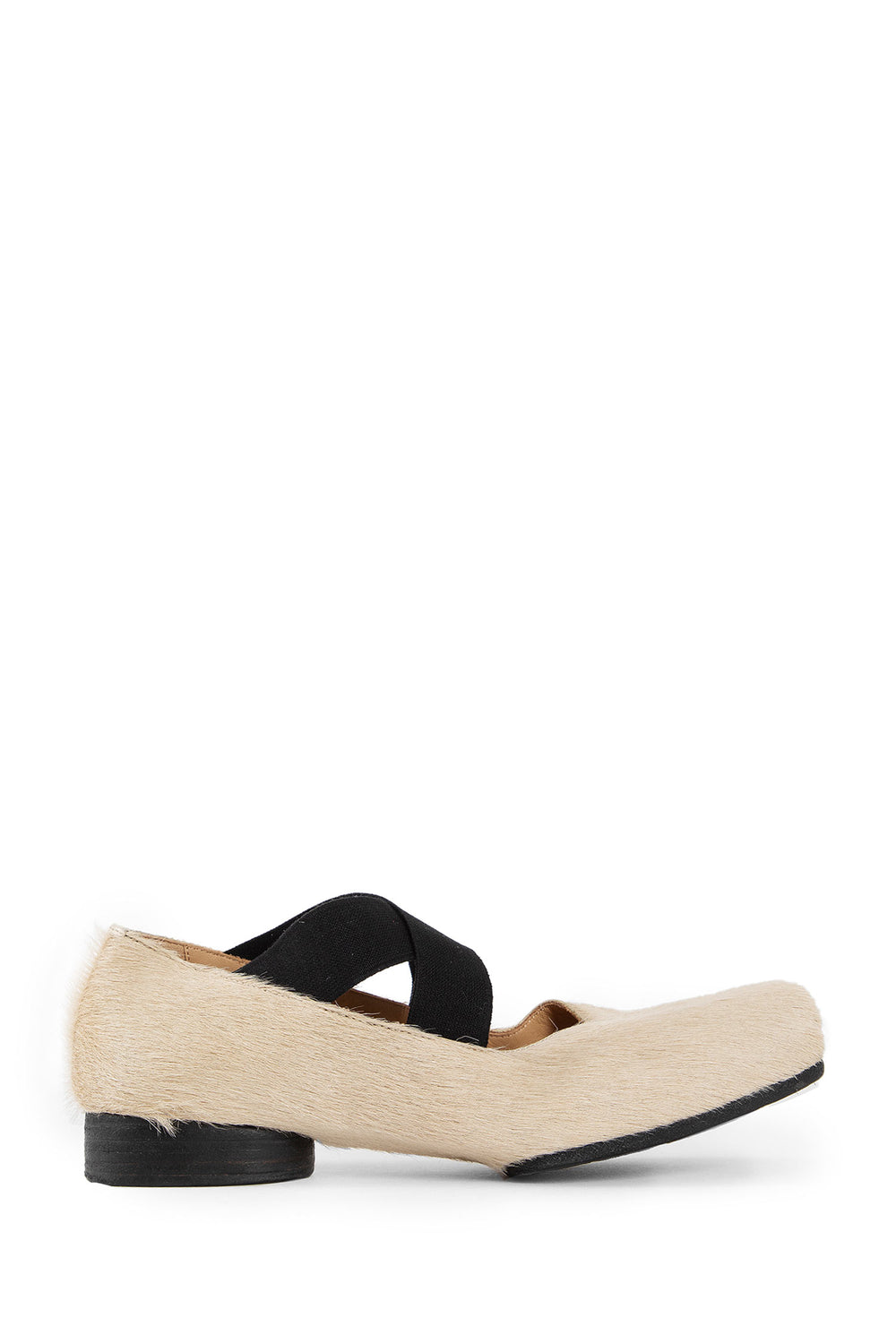 UMA WANG WOMAN WHITE FLATS