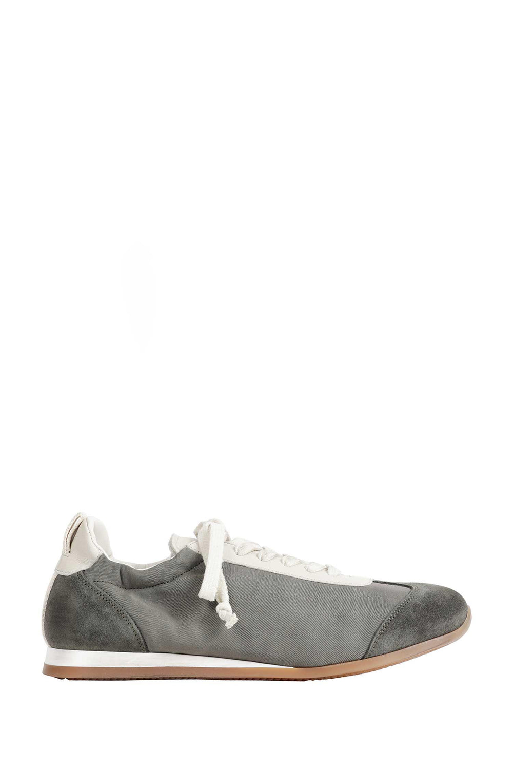 UMA WANG Canvas and Suede Sneakers woman