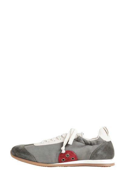 Canvas and Suede Sneakers