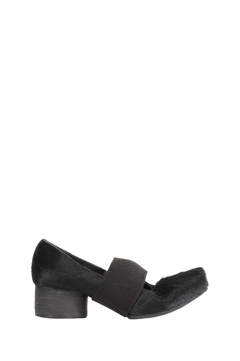 UMA WANG Calf Hair Heeled Ballerinas woman