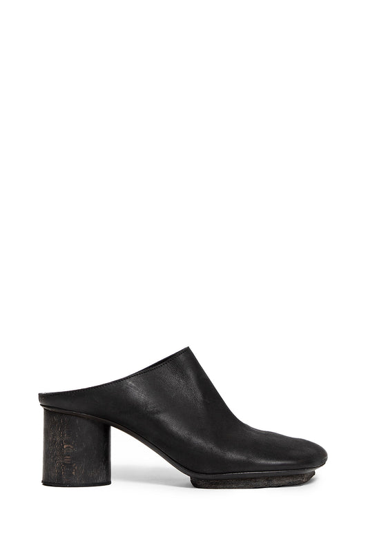 UMA WANG WOMAN BLACK MULES