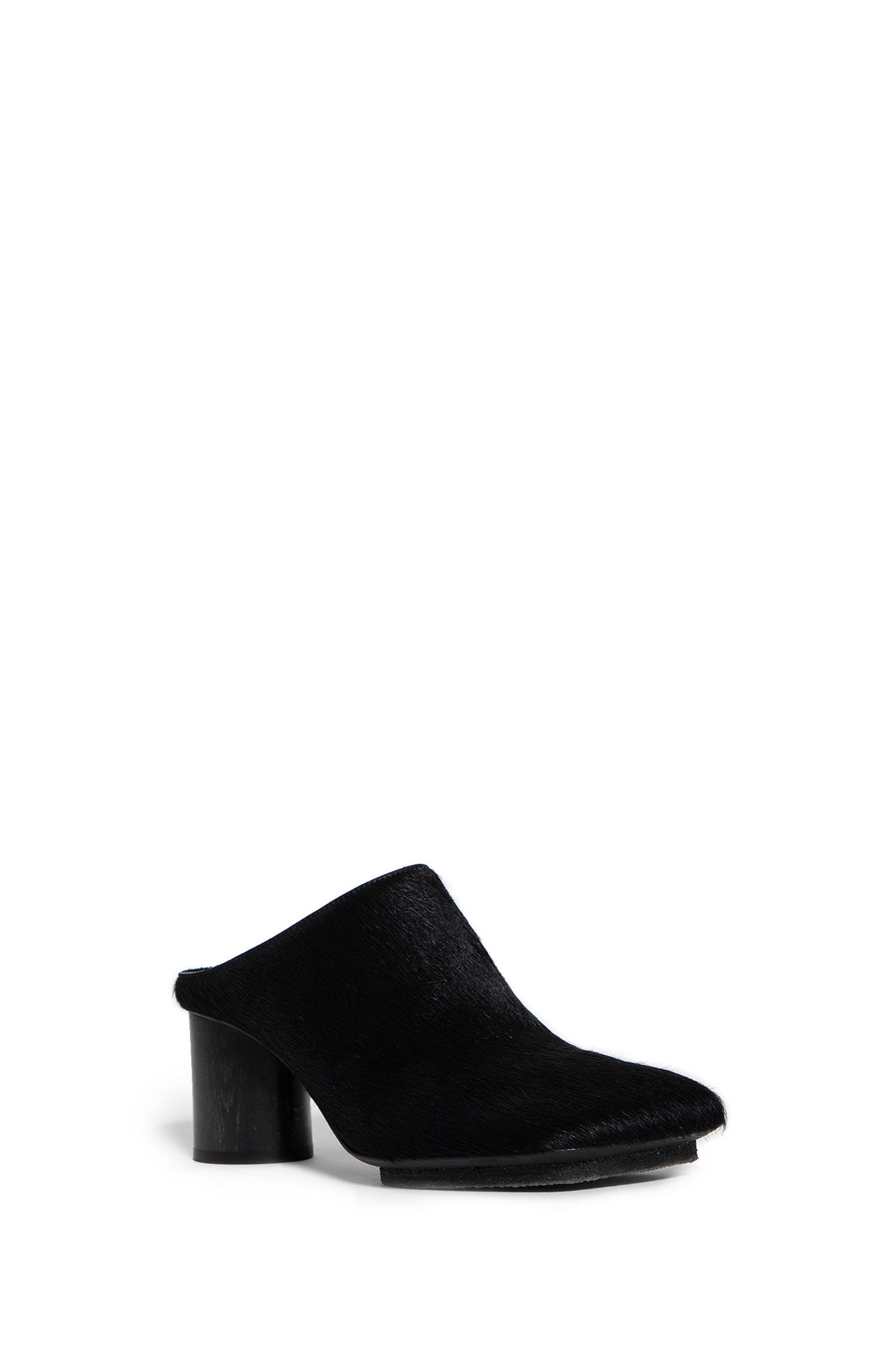 UMA WANG WOMAN BLACK MULES