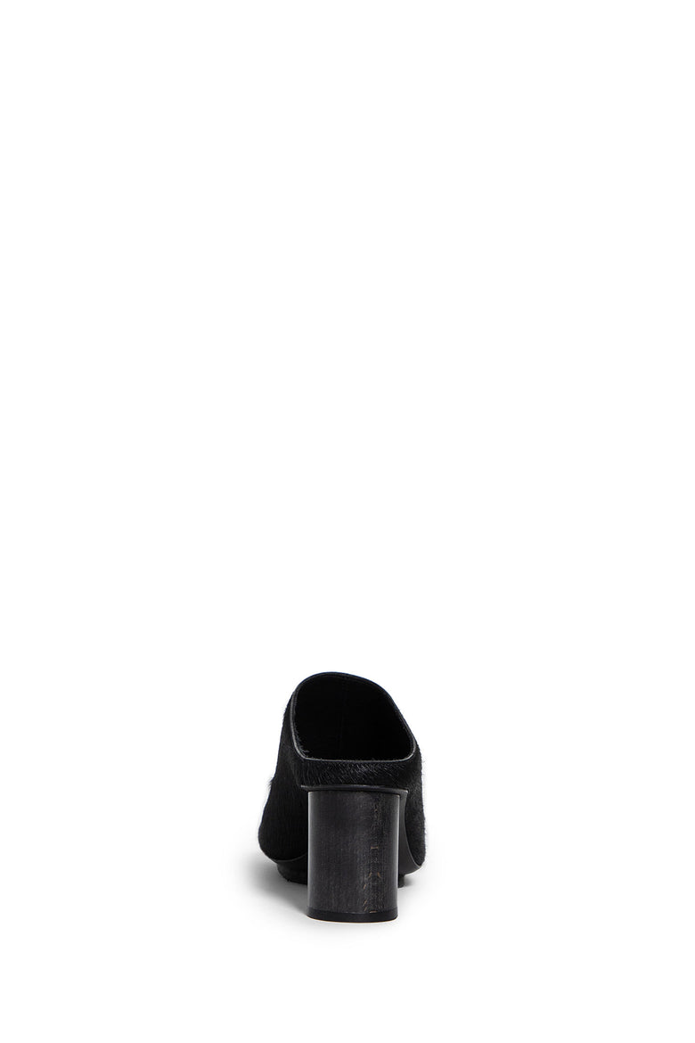 UMA WANG WOMAN BLACK MULES