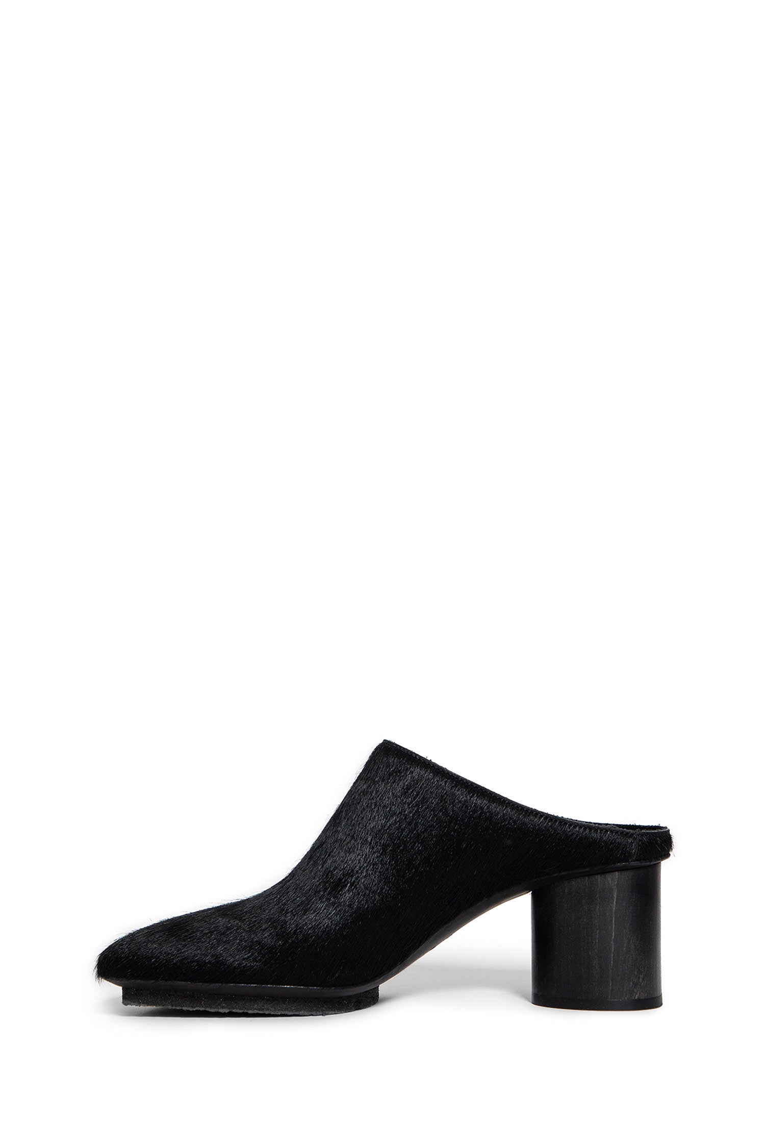 UMA WANG WOMAN BLACK MULES