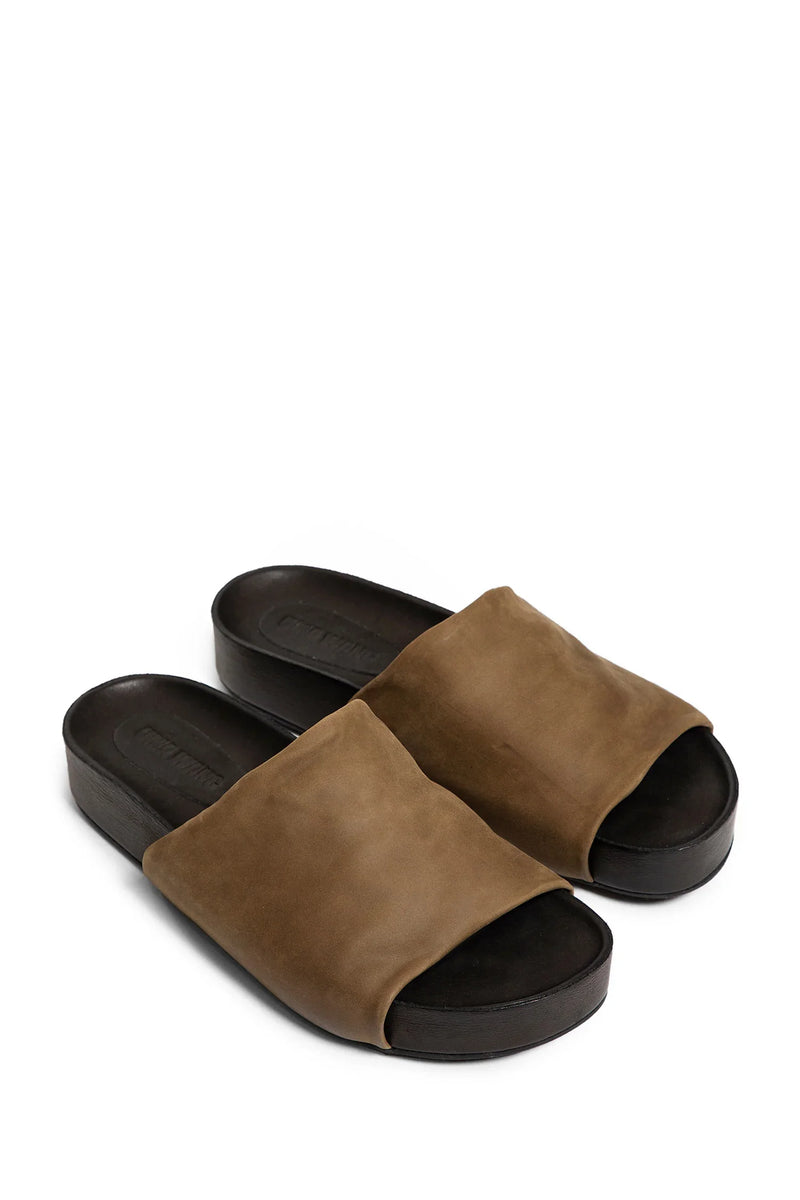 UMA WANG MAN GREEN SANDALS & SLIDES - Antonioli.eu