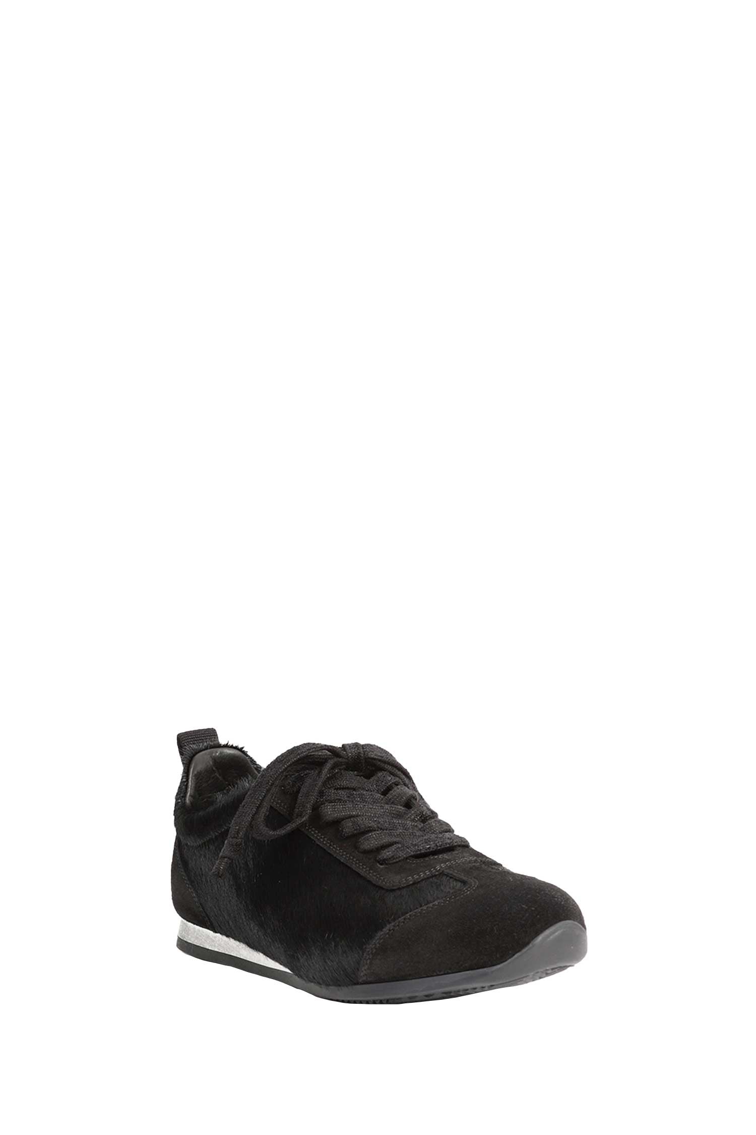 UMA WANG Calf Hair And Suede Sneakers man