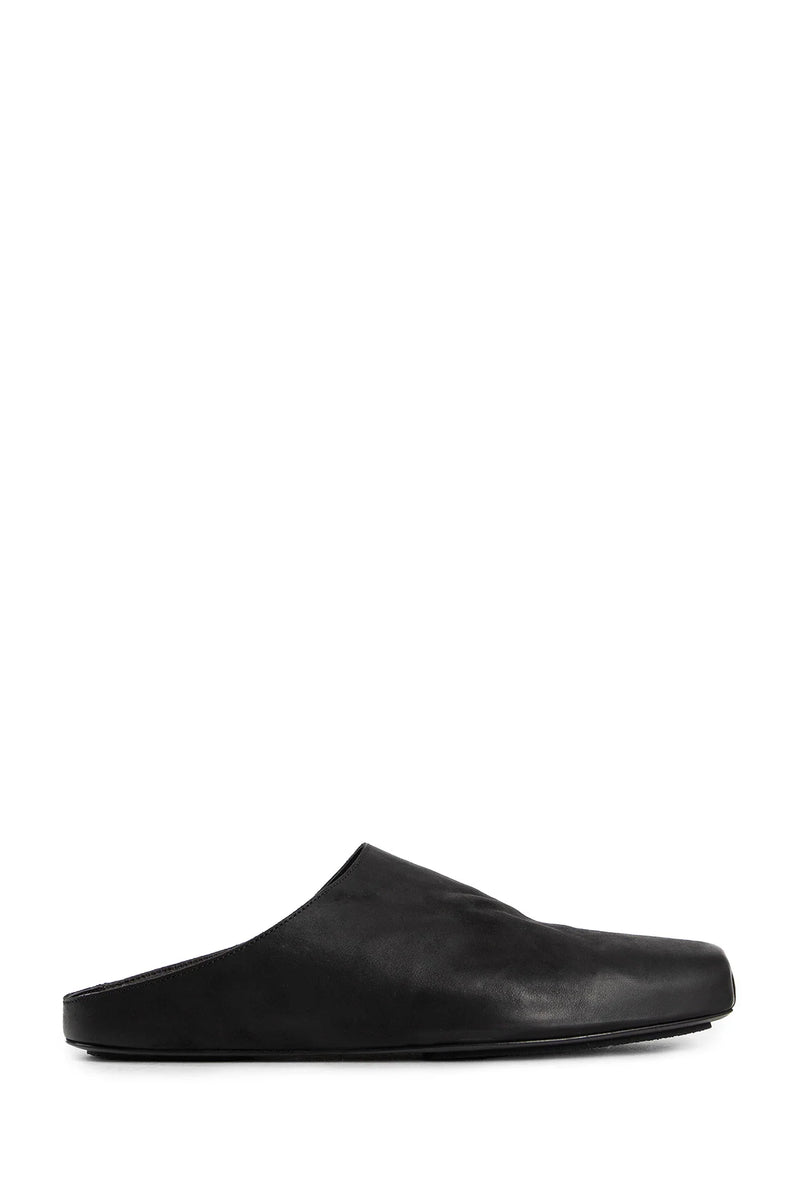 UMA WANG MAN BLACK MULES - Antonioli.eu