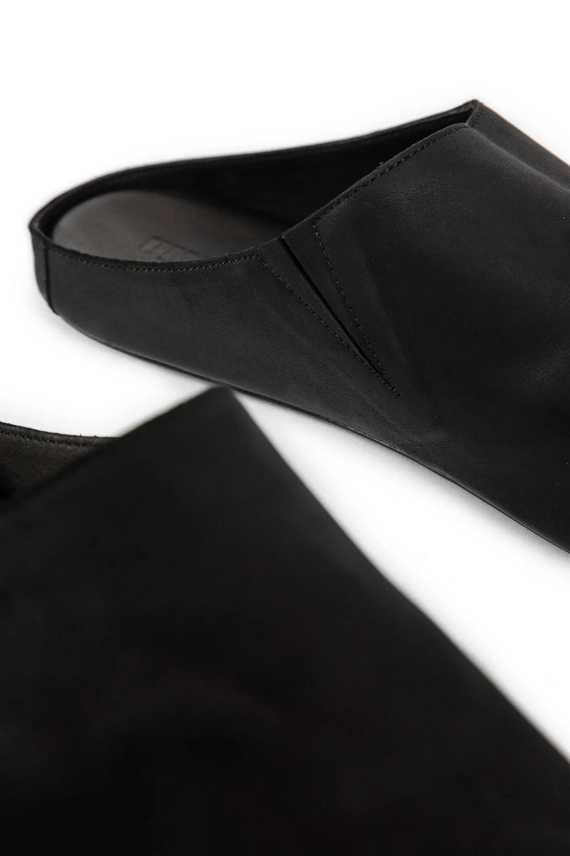 UMA WANG MAN BLACK MULES - Antonioli.eu