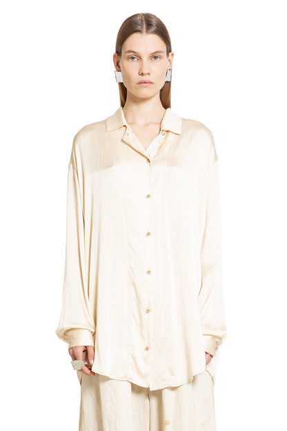 UMA WANG WOMAN OFF-WHITE SHIRTS