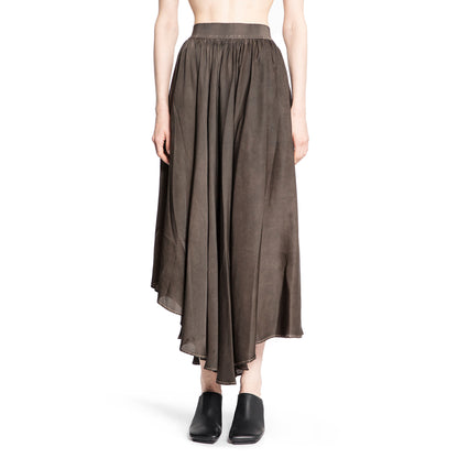 UMA WANG WOMAN BROWN SKIRTS