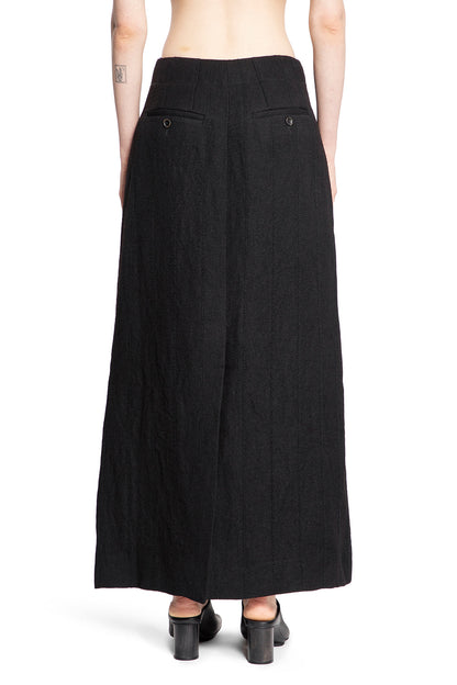 UMA WANG WOMAN BLACK SKIRTS