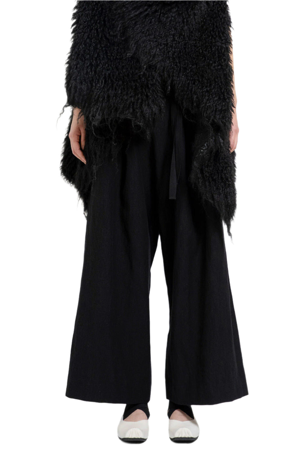 UMA WANG WOMAN BLACK TROUSERS - Antonioli.eu