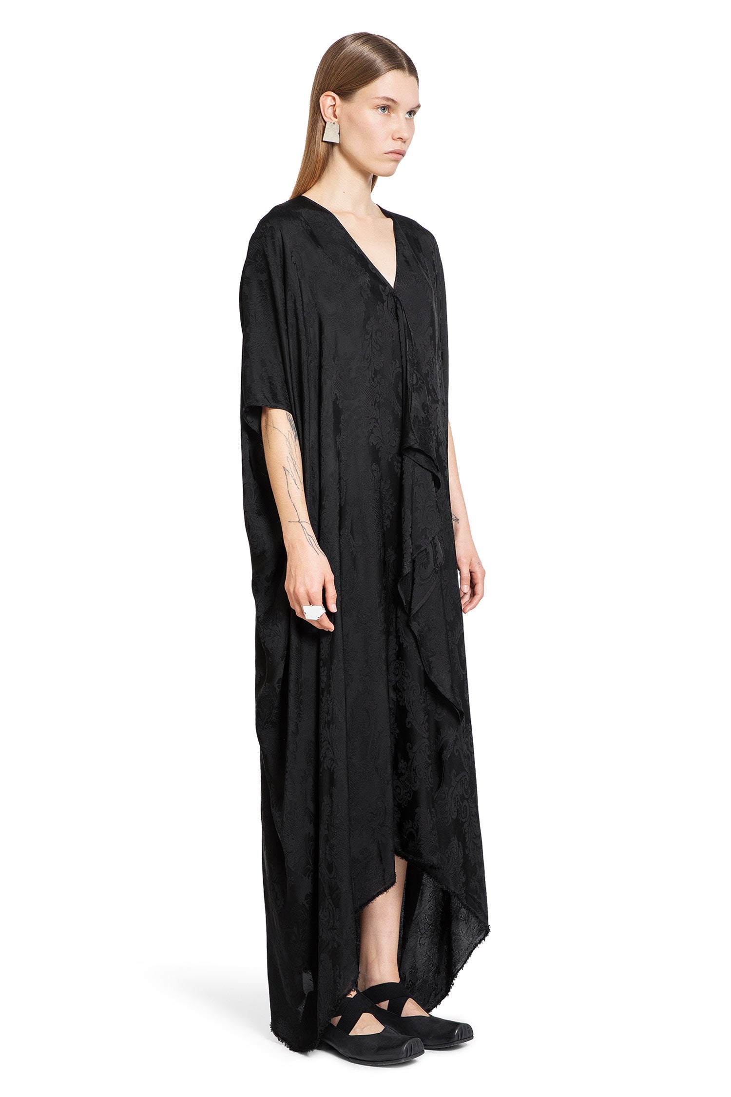 UMA WANG WOMAN BLACK DRESSES