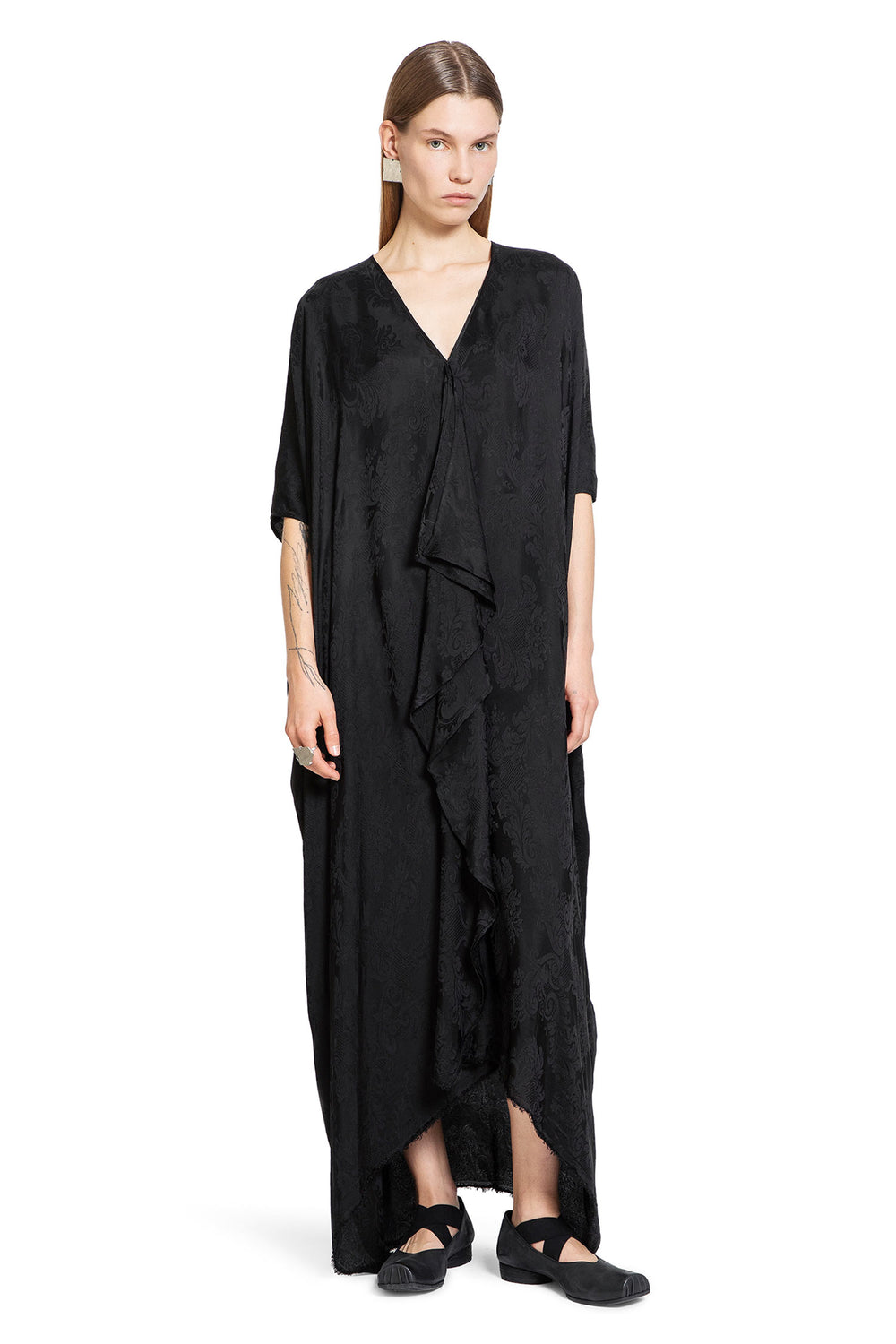 UMA WANG WOMAN BLACK DRESSES