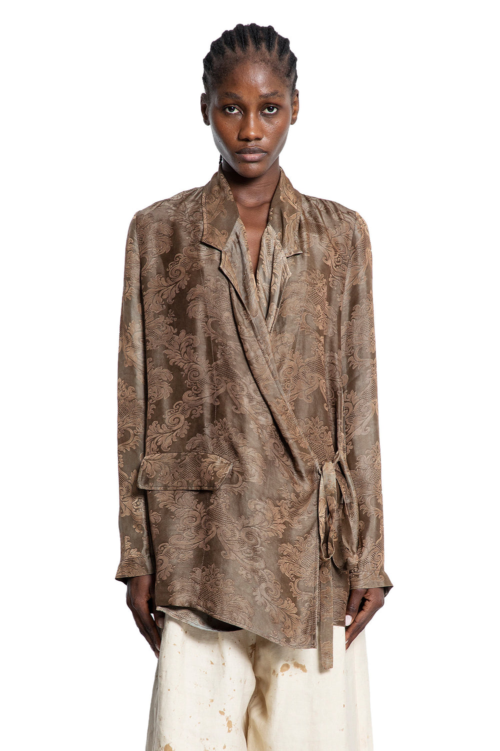 UMA WANG WOMAN BROWN BLAZERS