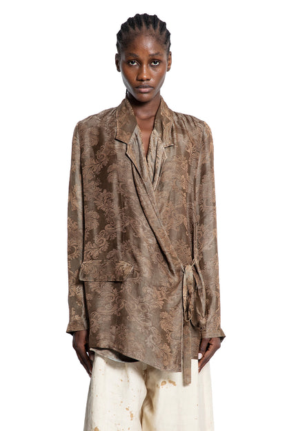 UMA WANG WOMAN BROWN BLAZERS