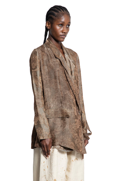 UMA WANG WOMAN BROWN BLAZERS