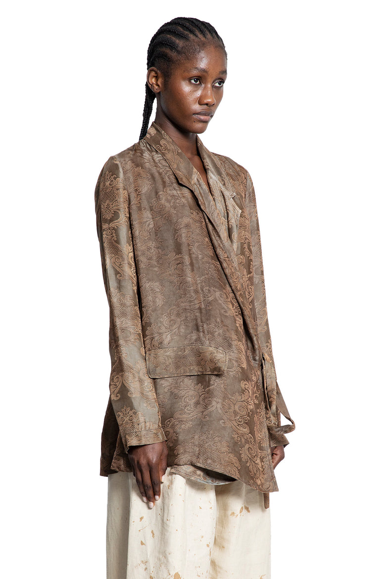 UMA WANG WOMAN BROWN BLAZERS