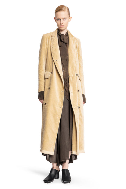 UMA WANG WOMAN BEIGE COATS