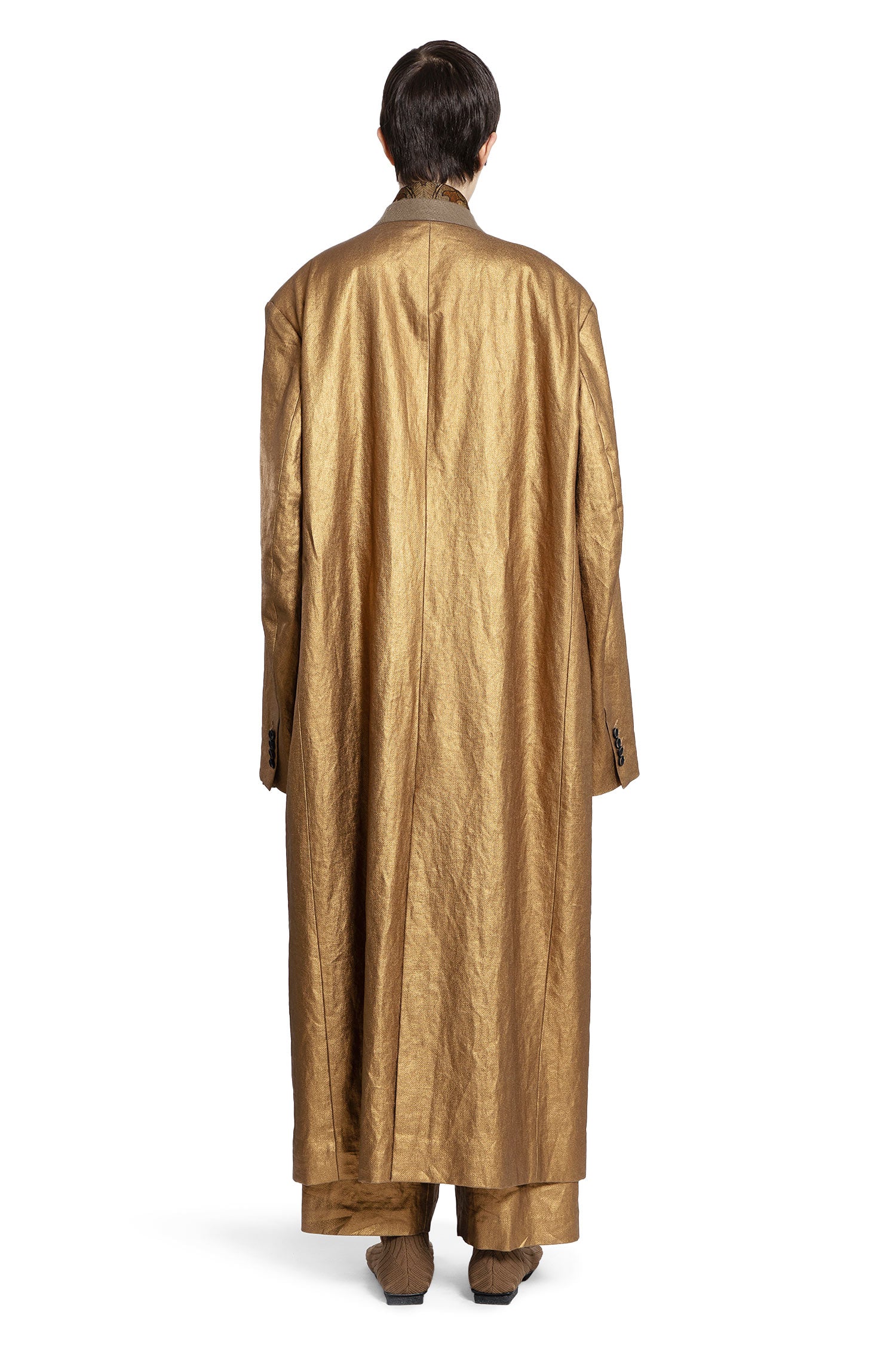 UMA WANG WOMAN GOLD COATS