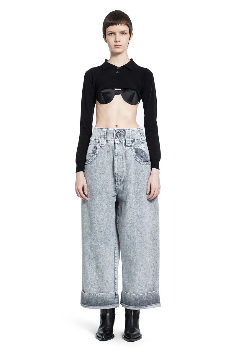 VAQUERA WOMAN BLACK TOPS - Antonioli.eu