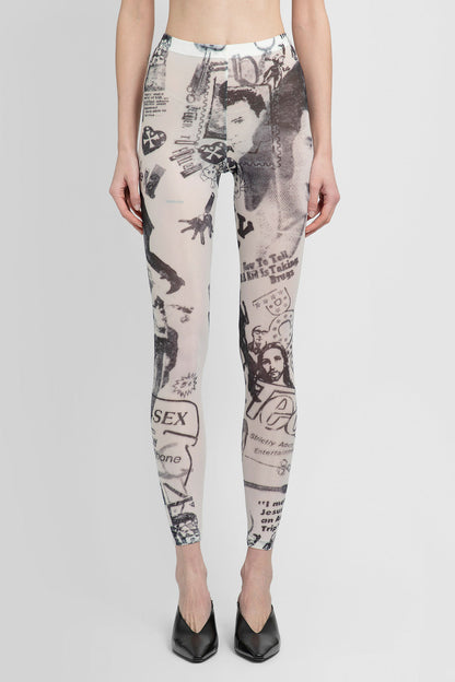 VAQUERA WOMAN BLACK&WHITE TROUSERS