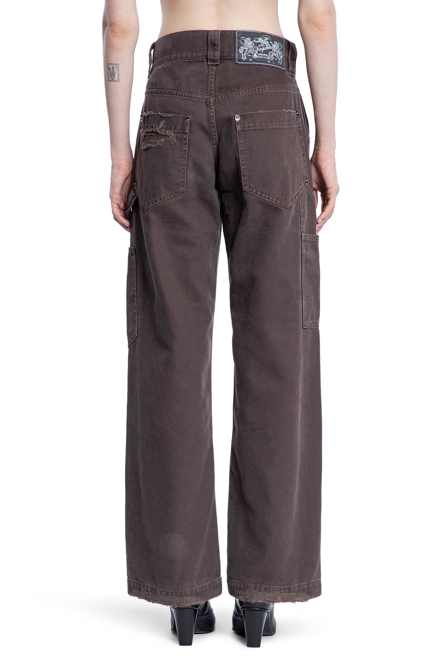 VAQUERA WOMAN BROWN TROUSERS